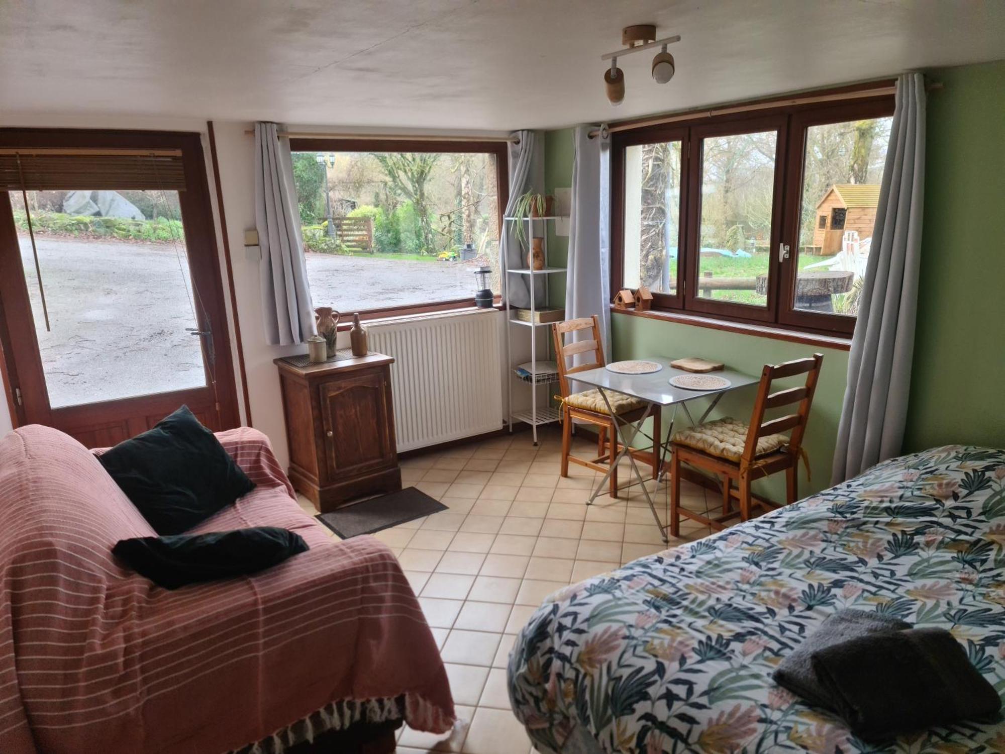 Chambre A La Ferme, Les Vergers Du Muscardin Breel 외부 사진