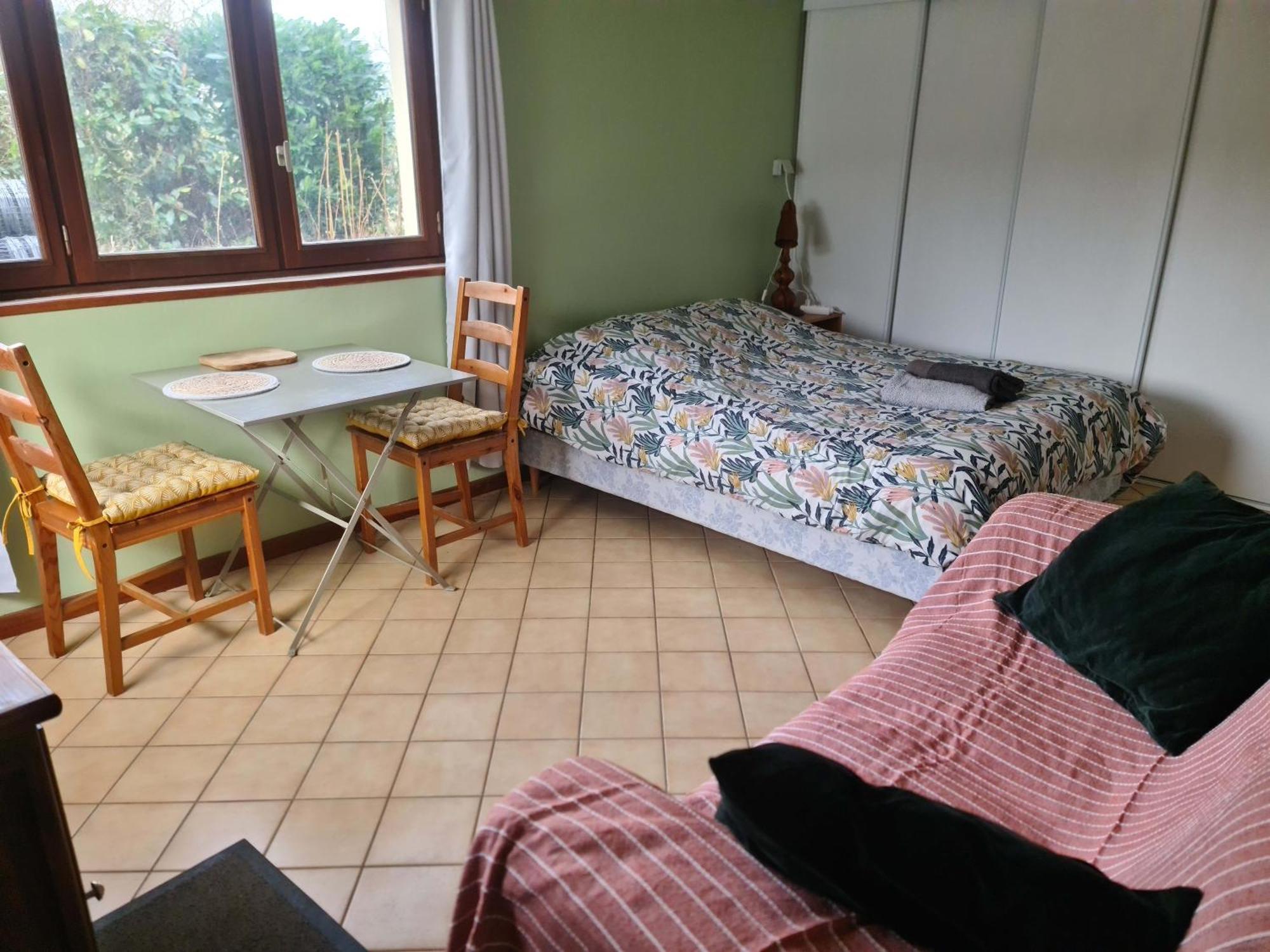 Chambre A La Ferme, Les Vergers Du Muscardin Breel 외부 사진