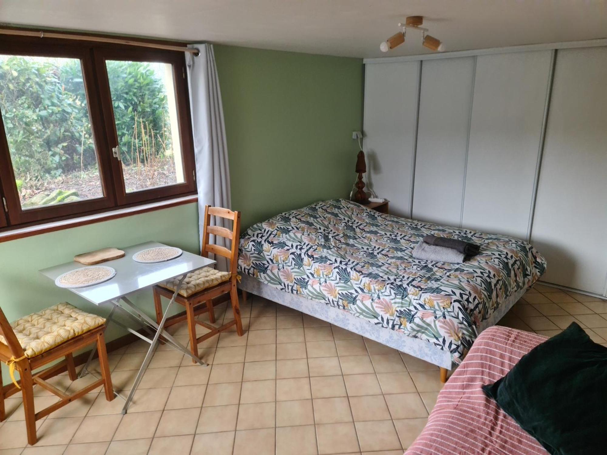 Chambre A La Ferme, Les Vergers Du Muscardin Breel 외부 사진